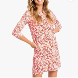 Southern Tide Print Dress Leira Women’s Size XL NWT